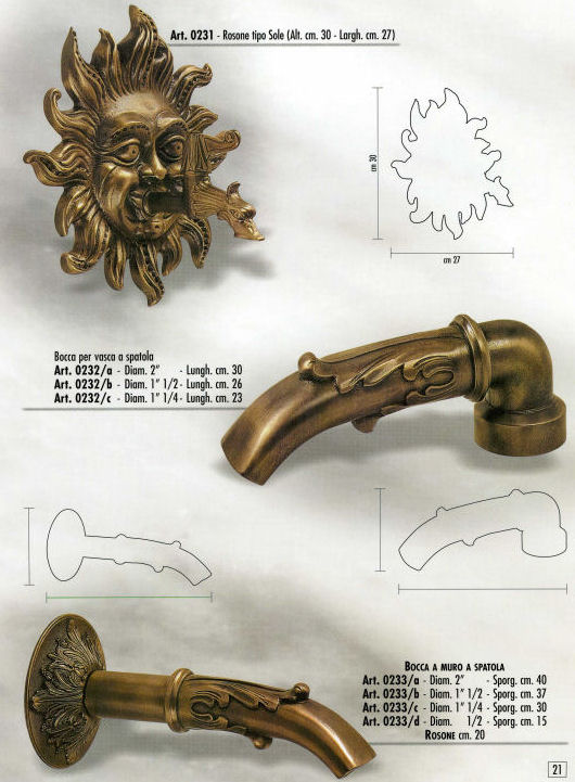 Rubinetti in ottone 2